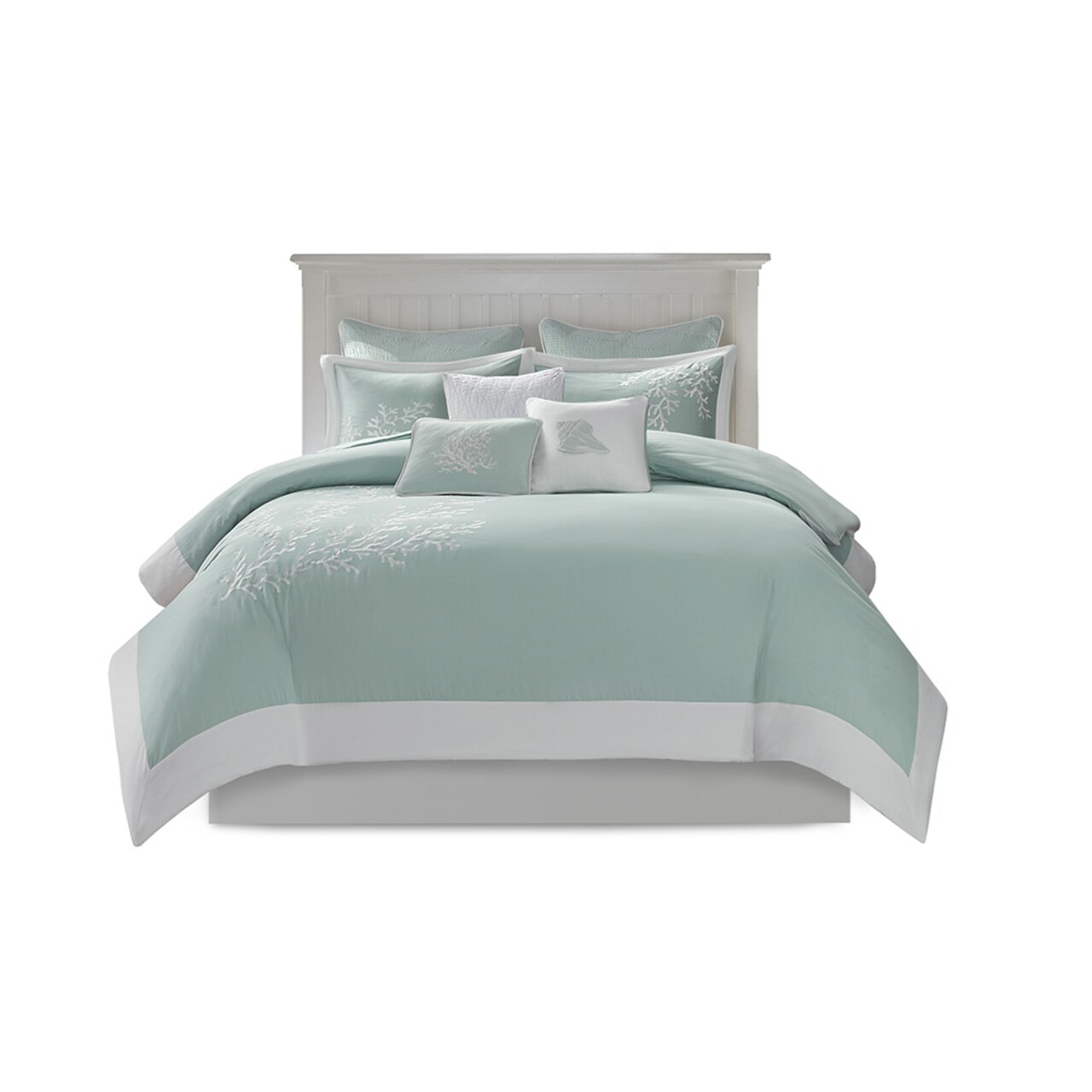 Gracie Mills Douglass Coastal Coral Reef Duvet Cover Set - Grace-6678